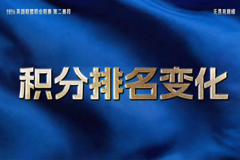 2026世界杯投注app下载-LPL战队排名变化：iG和TES拿下两连胜，暂时排名第一和第二